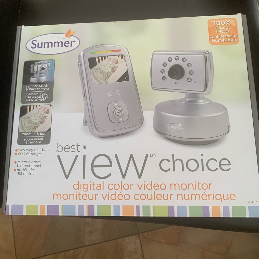 Summer digital colour video monitor